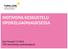 MOTIVOIVA KESKUSTELU OPISKELIJAOHJAUKSESSA. Outi Konsell TtM, työnohjaaja, psykoterapeutti