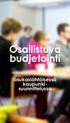 Osallistuva budjetointi