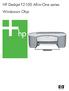 HP Deskjet F2100 All-in-One series. Windowsin Ohje