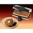 Piano Black Waffle Maker For crisp and golden brown waffles