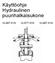 Käyttöohje Hydraulinen puunhalkaisukone VLS6T-01S VLS7T-01S VLS8T-01S