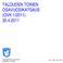 TALOUDEN TOINEN OSAVUOSIKATSAUS (OVK 1/2011)