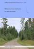 Metsämaa kaavoituksessa