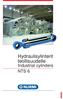 Hydraulisylinterit teollisuudelle. Industrial cylinders NTS 6