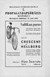 Valitkaa paras CRESCENT 7. PRO PAGAN DAPYÖRÄILY- HELLBERG. Alpo Saaristo KILPAILIT. Helsingissä huhtikuun 30 p:nä 1939