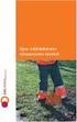 Määräys 1 (6) Voimassa: Toistaiseksi