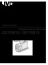 VIDEOKAMERA Yksityiskohtainen käyttöopas GZ-VX810 / GZ-VX815