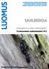 LUOMUS SAHLBERGIA VUOSIKERTA 21 (2015), SUPPLEMENT 1. Kovakuoriaisten maakuntaluettelo 2015