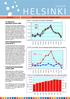 HELSINGIN MATKAILUN TUNNUSLUKUJA. KUVIO 1. Yöpymiset kuukausittain Helsingissä. Helmikuu. Maaliskuu. Tammikuu. suomalaisyöpymiset ulkomaalaisyöpymiset