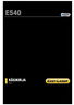 E540. KÄSIKIRJA Suomi Revision 3.5 System version 10.0