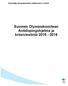 Vahvistettu Olympiakomitean hallituksessa Suomen Olympiakomitean Antidopingohjelma ja kriisiviestintä