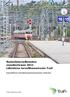 Rautatieturvallisuuden vuosikertomus 2011 Liikenteen turvallisuusvirasto Trafi. Kansallisten turvallisuusviranomaisten verkosto