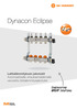 Dynacon Eclipse. Lattialämmityksen jakotukit Automaattisella virtauksensäätimellä varustettu lattialämmitysjakotukki