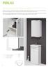 PERLAS. Art. No. mirror cabinet / yläkaappi / överskåp basin unit / allaskaappi / underskåp washbasin / pesuallas / handfat