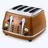 Gravity Toaster. For golden brown toast. Defrost. Lift and look function. Extra wide slots. function watt. Stop function. High rise function