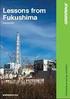 LESSONS FROM FUKUSHIMA ACCIDENT