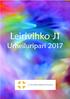 Leirivihko J1. Urheiluripari 2017