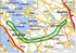 0m 500m 1000m 1500m 2000m 2500m. Suunn: w w w w Tulostus: Alapitkä - Maaninka. Mittakaava: 1:50000