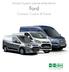 Modul-System kaluste-ehdotelmat Ford. Connect, Custom & Transit.