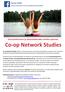 Co-op Network Studies