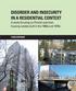 DISORDER AND INSECURITY IN A RESIDENTIAL CONTEXT A study focusing on Finnish suburban housing estates built in the 1960s and 1970s