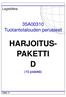 HARJOITUS- PAKETTI D