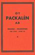 O/Y PACKALEN A/B HELSINKI HELSINGFORS TEL. PUH