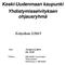 Keski-Uudenmaan kaupunki Yhdistymisselvityksen ohjausryhmä