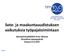 Sote- ja maakuntauudistuksen vaikutuksia työpajatoimintaan. Jäsenpalvelupäällikkö Anne Välimaa Alueelliset työpajapäivät Tampere 6.6.