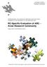 RC-Specific Evaluation of ARC Avian Research Community