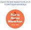 PAAVO NURMI MARATHON 2017 TOIMITSIJAN KÄSIKIRJA