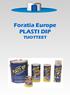 Foratia Europe PLASTI DIP TUOTTEET