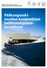 Helsinki Espoo Vantaa Kauniainen Pääkaupunkiseudun koordinaatioryhmä. Pääkaupunkiseudun. hallitusohjelmatavoitteet