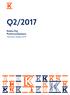 Q2/2017 Kesko Oyj Puolivuosikatsaus