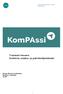 Väliraportti KomPAssi- hanke Elokuu Varsinais-Suomen keskitetty asiakas- ja palveluohjaushanke