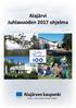 Alajärvi Juhlavuoden 2017 ohjelma
