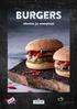 Burgers. ideoita ja reseptejä