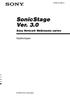 SonicStage Ver. 3.0 Sony Network Walkmania varten