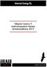 Intercon Energy Oy. Siikajoen Isoneva II tuulivoimapuiston lintujen törmäysmallinnus 2015 AHLMAN GROUP OY