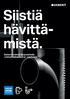 Siistiä hävittämistä. Geberit-viemärijärjestelmät, -viemärikalusteet ja -vesilukot