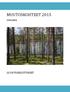 RANTAYLEISKAAVAN MUUTOSKOHTEET 2015