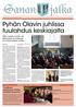 Pyhän Olavin juhlissa tuulahdus keskiajalta