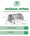 DAŠNAJA optima. kennorakenteisella polykarbonaatilla lasitettu kasvihuone. Tekninen ohjelehti sivut 2-6. Asennusohje sivut 7-22.