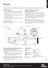 Photocell. English. Assembly - Alarm and Counter (counter not included)