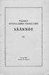 VAASAN SUOMALAISEN NAISKLUBIN SÄÄNNÖT. Vaasa 1931 Vaasan Kirjapaino