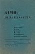 AIMO- HIILIKAASUTIN. Oy, Laatuvaunu Ab. Rakenne Hoito. H»» ainoiden poistoko h s eitä. Käyttö Huoltoja. AIMO kaasuttimia myy: