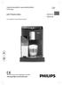 HD8828 HD8834 KÄYTTÄJÄN OPAS.  Superautomaattinen espressokahvinkeitin 3100-sarja. Lue huolellisesti ennen keittimen käyttöä.