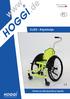 Made in Germany by HOGGI. CLEO - Käyttöohje. Ultrakevyt aktiivipyörätuoli lapsille. yhteistyöllä lapset liikkumaan
