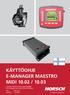 KÄYTTÖOHJE E-MANAGER MAESTRO MIDI / 10.03