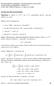 DI matematiikan opettajaksi: Täydennyskurssi, kevät 2010 Luentorunkoa ja harjoituksia viikolle 13: ti klo 13:00-15:30 ja to 1.4.